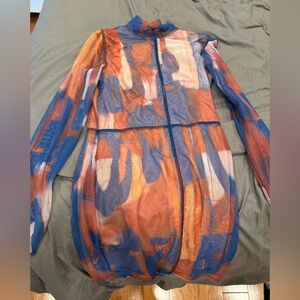 Fashion Nova Multicolor Mesh Top